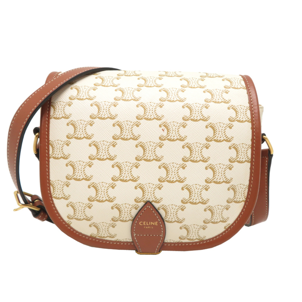 Celine Women's Shoulder Bag, White